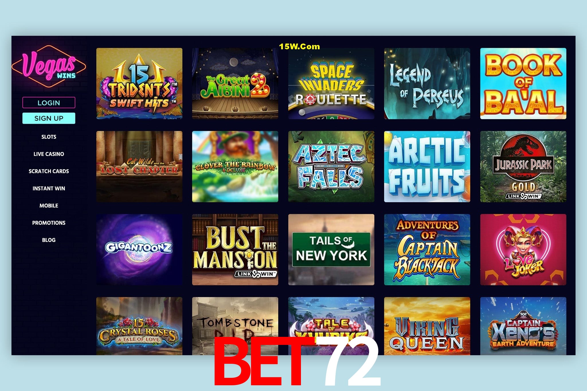 Games Directory Bet72